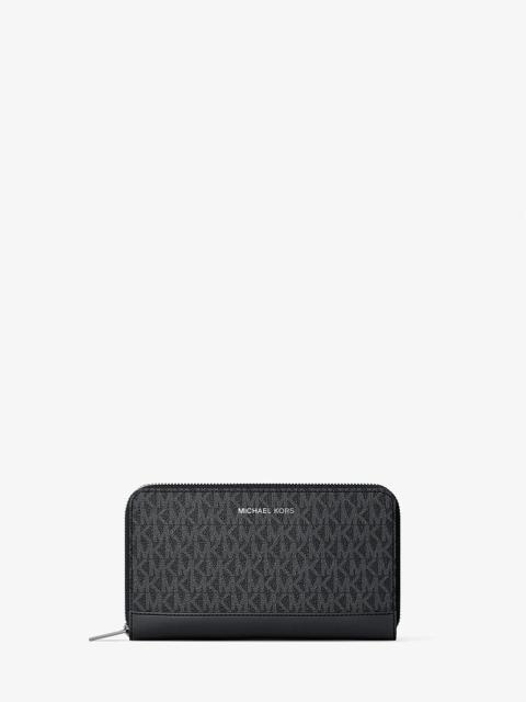 MICHAEL KORS Cooper Signature Logo Continental Wallet