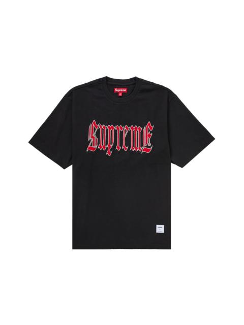 Supreme Supreme Announcing Tee Black - SS25T40 BLACK | REVERSIBLE