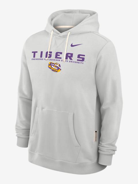 LSU Sideline Men's Nike Dri-FIT College Pullover Hoodie