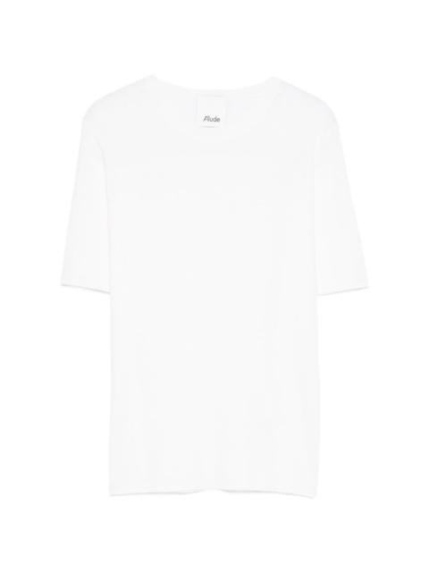 Allude short-sleeve T-shirt
