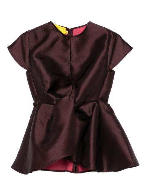 MARQUES’ALMEIDA crew-neck top