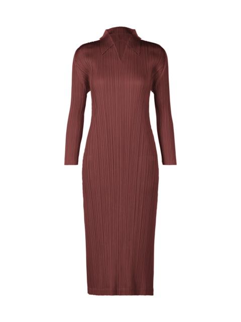 Pleats Please Issey Miyake RAMIE PLEATS DRESS | REVERSIBLE