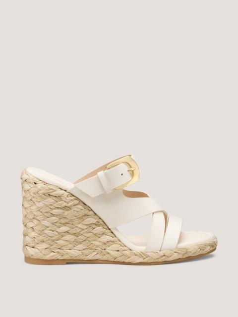 Stuart Weitzman SAI ESPADRILLE WEDGE SLIDE