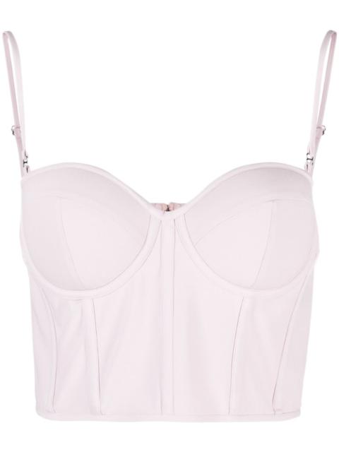 Alexander McQueen boned corset top