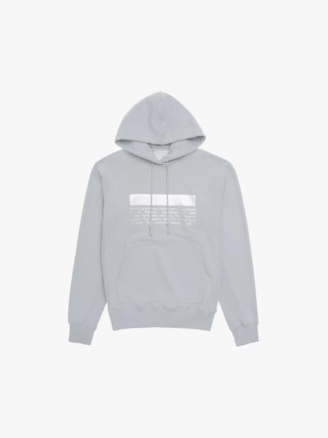 Helmut Lang SPACE LOGO HOODIE