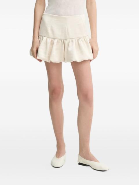 HERSKIND bubble-hem mini skirt