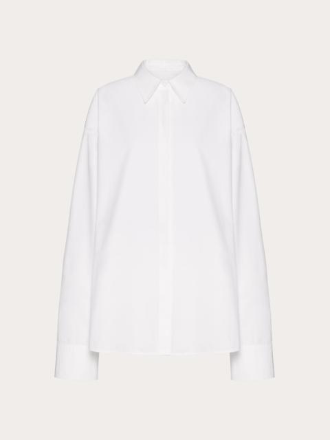 Valentino COMPACT POPELINE BLOUSE