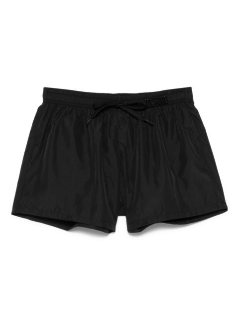 Moschino logo-lettering swim shorts