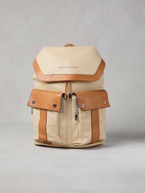 Brunello Cucinelli Cowhide leisure backpack