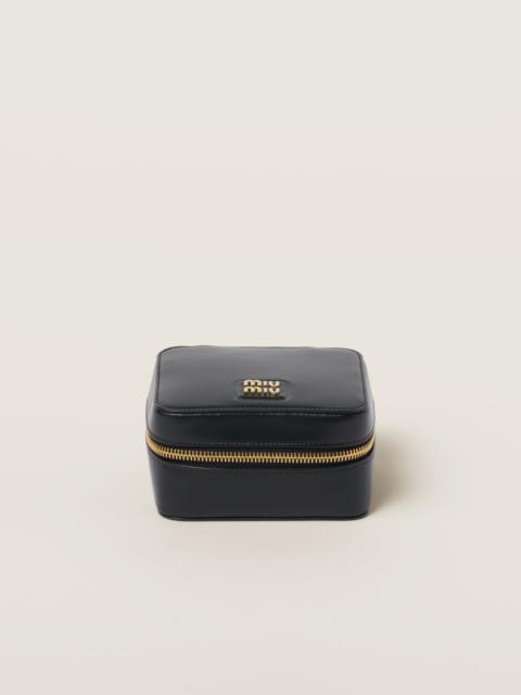 Miu Miu Luggage accessories with leather case