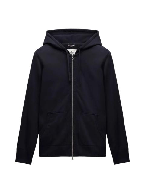 Reigning Champ Midweight Terry Slim Zip Hoodie Navy