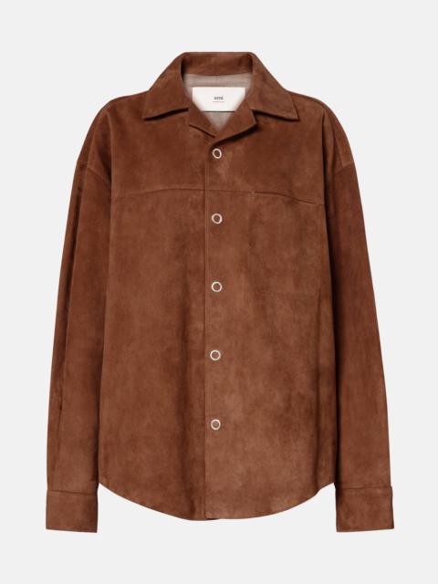 AMI Paris Suede overshirt