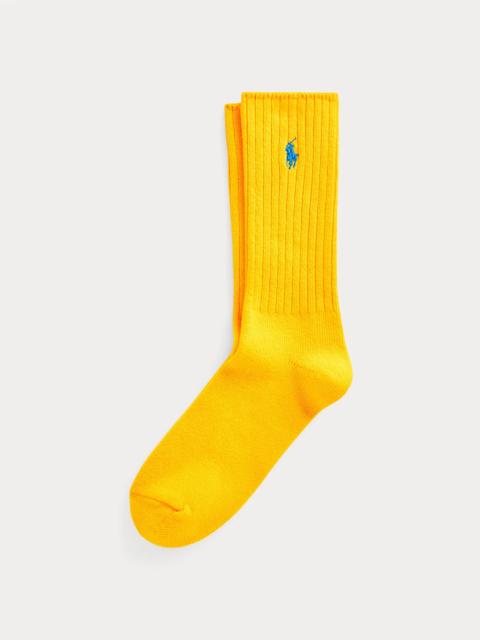 Polo Ralph Lauren Signature Pony Cotton-Blend Crew Socks
