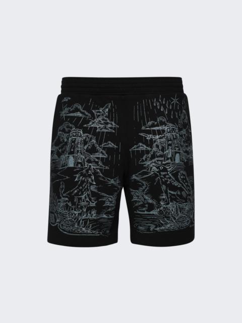 Givenchy New Board Shorts Black