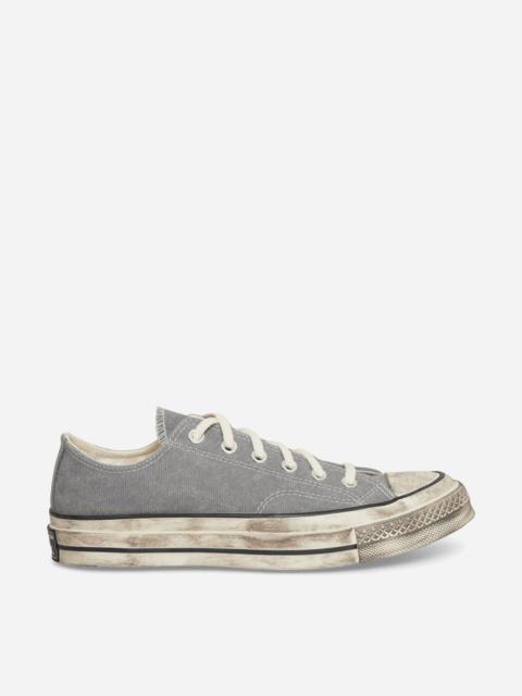 Converse Chuck 70 Washed Canvas Sneakers Classic Grey