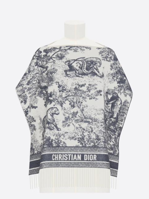 Dior Toile de Jouy Poncho