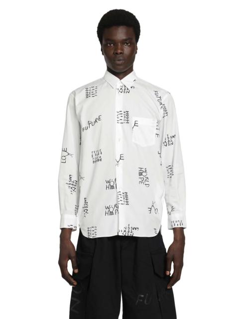 Comme des Garçons SHIRT Slogan Shirt
