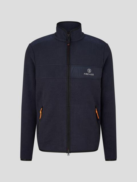 BOGNER Josh fleece mid layer in Dark blue