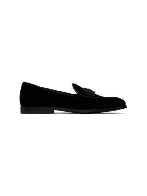 Dolce & Gabbana Black Vivaldi Formale Loafers