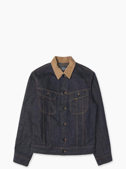 Studio D'Artisan STUDIO D'ARTISAN D4187 BLANKET LINED DENIM WESTERN JACKET INDIGO