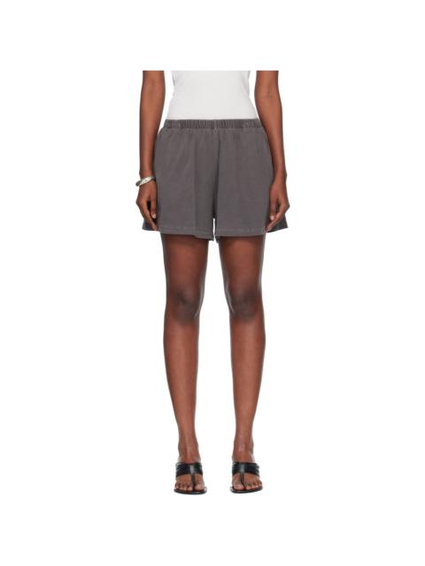 Our Legacy Gray Gored Shorts