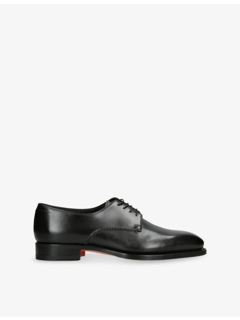 Santoni Adrian Leather Derby Shoes