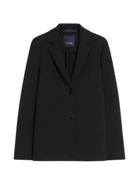 'S Max Mara single-breasted cotton blazer