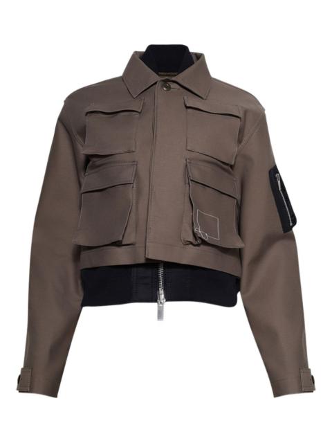 sacai multi-pocket jacket