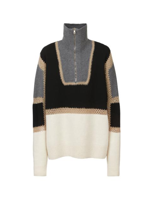 Chloé ZIPPED SWEATER