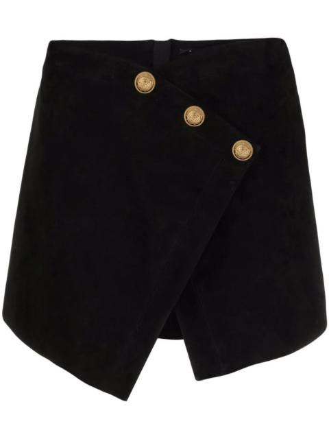 Balmain wrap short skirt