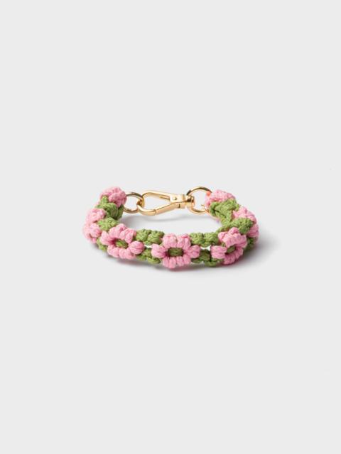 Prada Braided cord bracelet