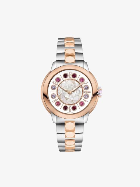 FENDI 33 MM - Watch with rotating gemstones