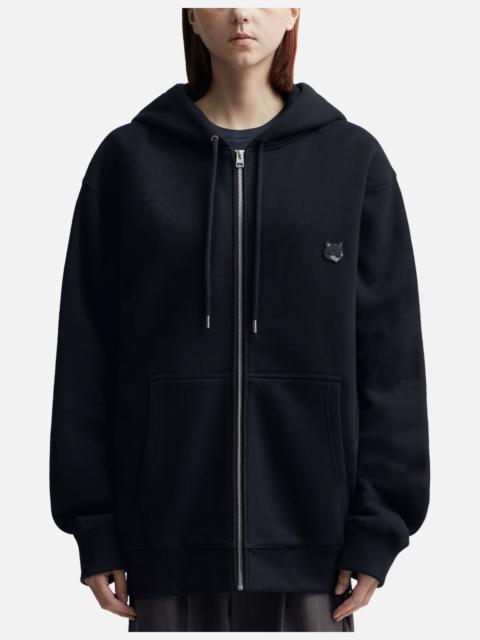 Maison Kitsuné BOLD FOX HEAD PATCH COMFORT ZIPPED HOODIE