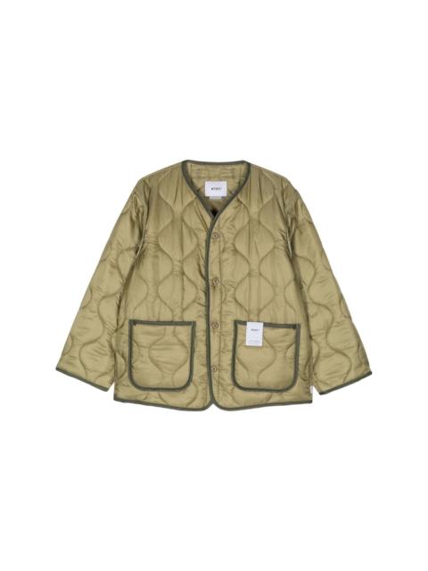 quilted military jacket