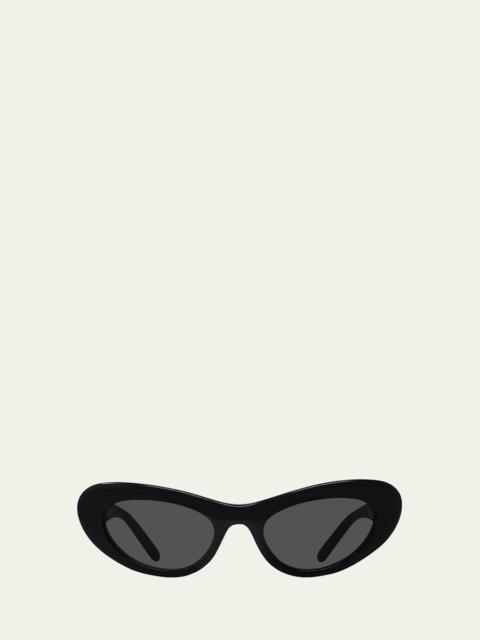 Loewe LW40156UW Oval Sunglasses