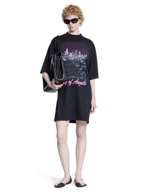 BALENCIAGA City-Of-Angels-T-Shirt-Dress