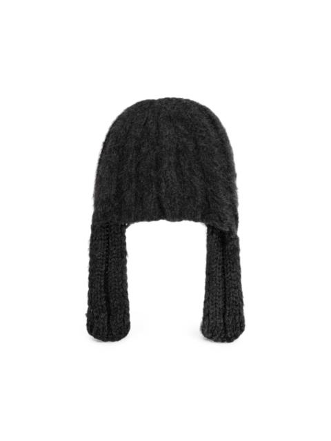 Maison Margiela cable-knit beanie hat