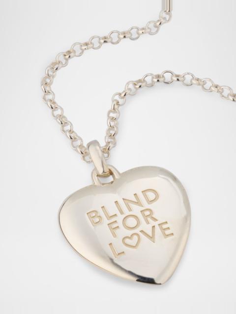 GUCCI Blind For Love Pendant Necklace