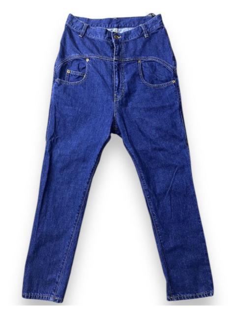 Other Designers Issey Miyake × Japanese Brand × mercibeaucoup - Issey Miyake Avant Garde Denim Pants Japanese