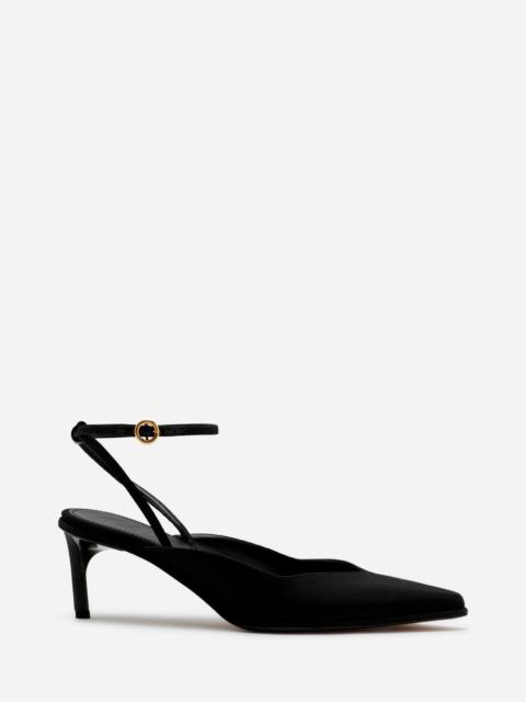 Lanvin ARPÈGE GROSGRAIN SLING BACK MULE