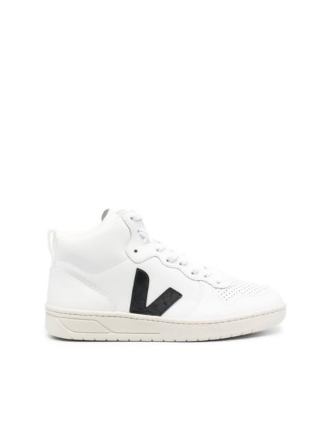 V-15 high-top sneakers