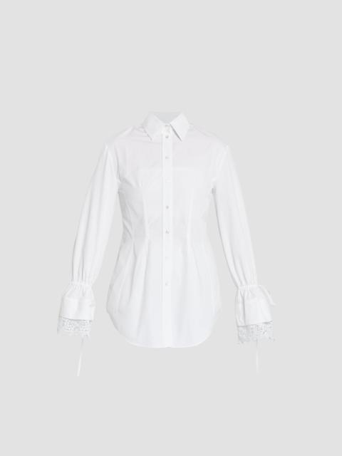 Erdem COTTON POPLIN LONG SLEEVE SHIRT