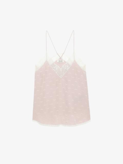 Zadig & Voltaire Christy Silk Jacquard Camisole