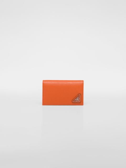 Prada Saffiano Leather Card Holder