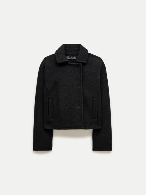 J.CREW Double-breasted jacket in boiled wool