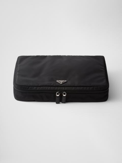 Large Re-Nylon zipper pouch