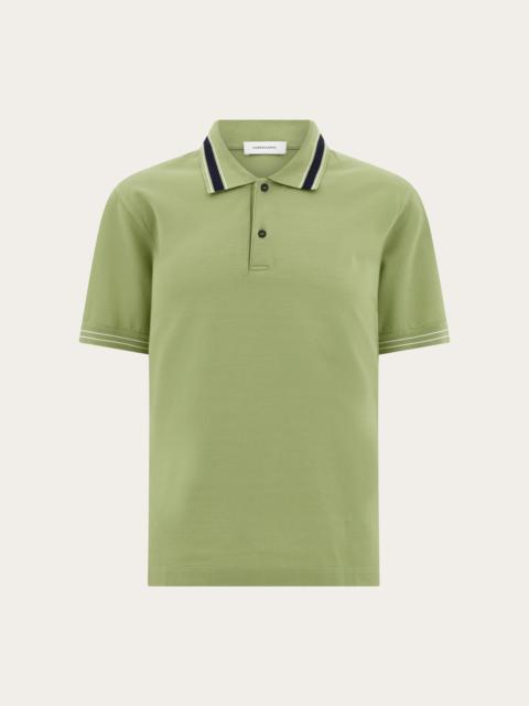 FERRAGAMO Short sleeve polo shirt