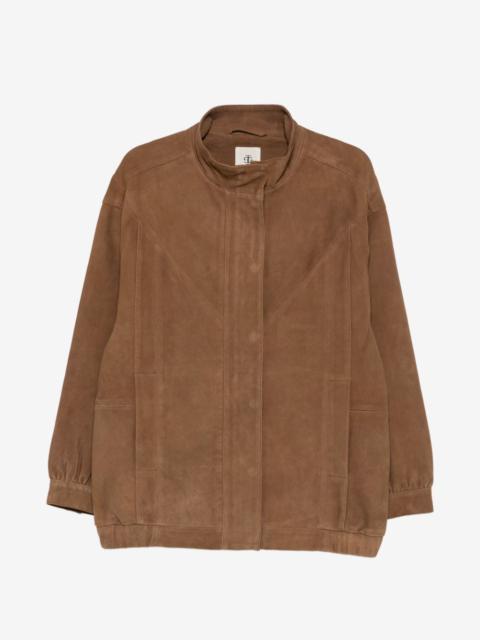 The Garment Geneve suede panelled jacket