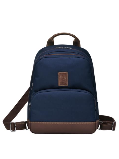 Longchamp Boxford Backpack Blue - Canvas