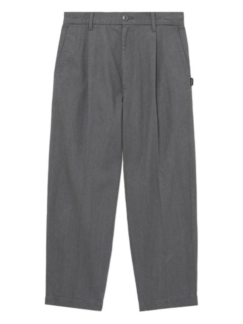 NEIGHBORHOOD pleated-pocket cuffed trousers